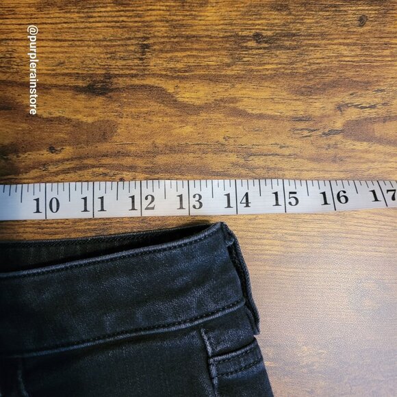 American Eagle Jeans 4 L Dream Jegging Hi Rise Stretch Tummy Control Black Wash - Picture 8 of 13